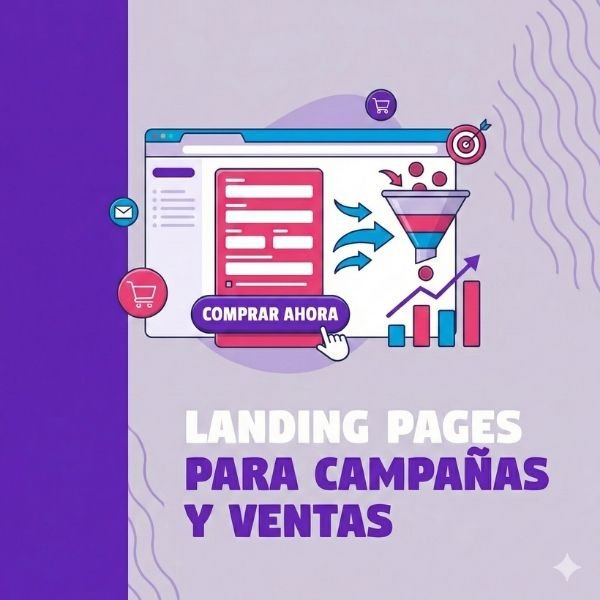 Landing pages para campañas y ventas